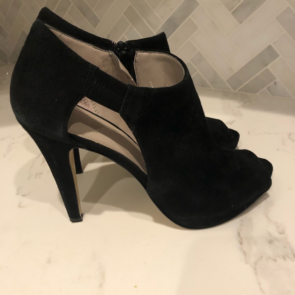 Nine West open toe booties